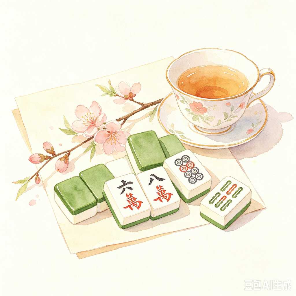 hd printed mahjong set