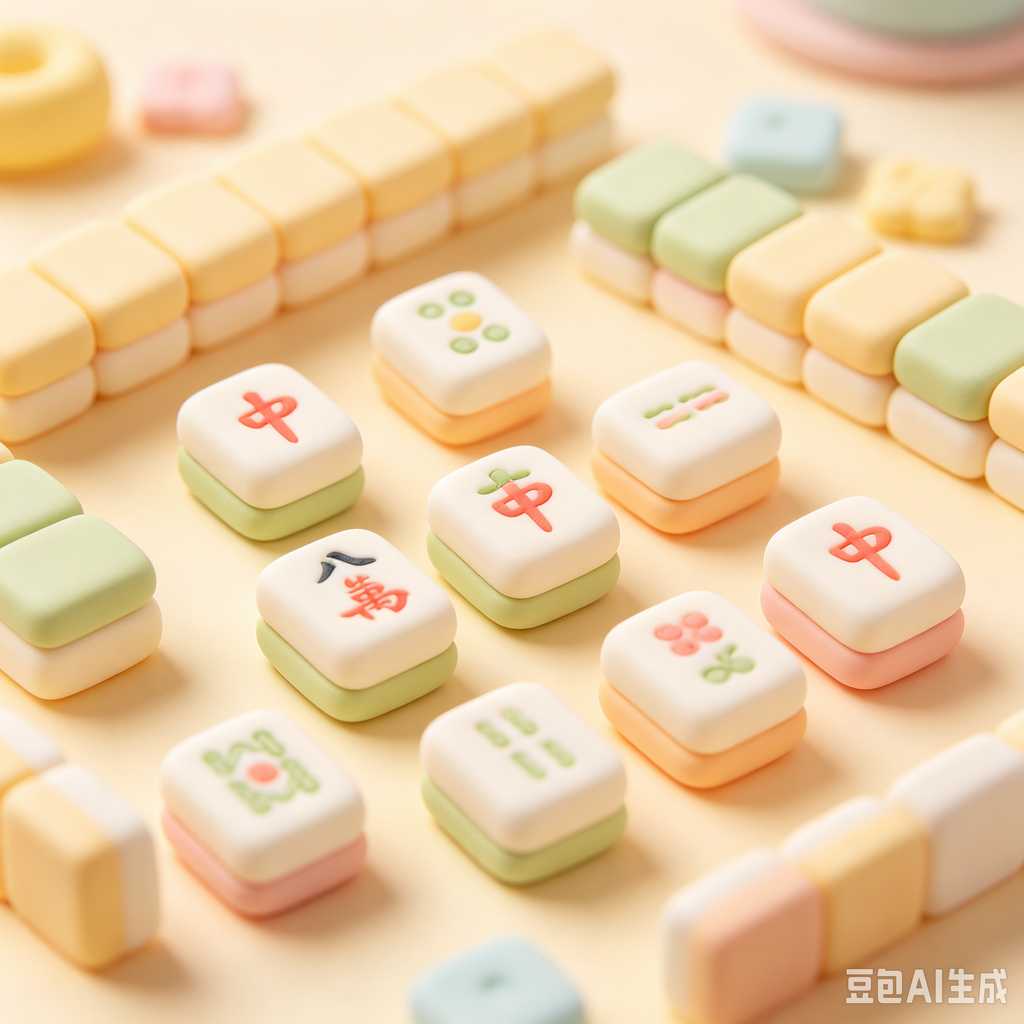custom logo mahjong tiles